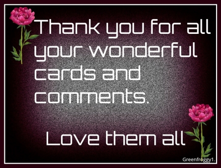 THANK YOU - card, thank, you, comment