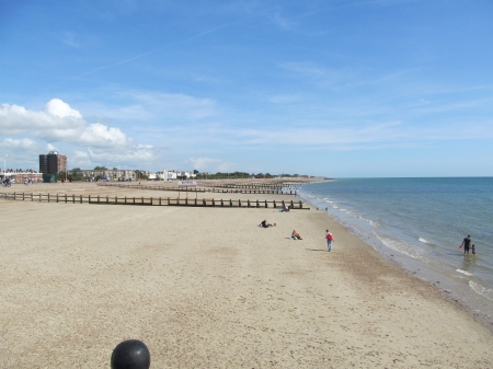 Sunshine Beach - nature, beaches, uk, littlehampton, sussex