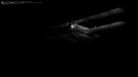 FAIREY IIID (1922) - 3D Model - Zoomed out - plane, theme, vintage, model, 3d, dark, antique