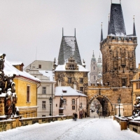 Prague city. Charles bridge