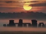 Sunset at Stonehenge