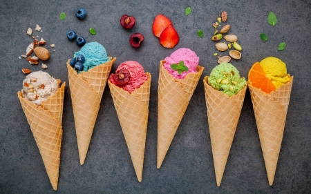 ice cream - ice cream, fun, yummy, entertainment, cool, foods