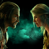 Geralt and Ciri