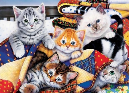 cats-art-painting-cute-kitten-jenny-cat-pictures-of-dancing - freunde, Spielen, Cats, Deutschland