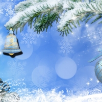 winter-winters-holiday-blues-feliz-navidad-firefox-persona-christmas-blue-fir-ribbon-bokeh-candle-decorations-tree-ball-bell