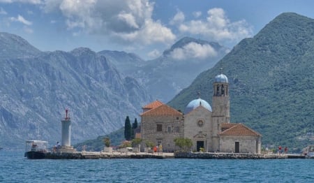 Church - sea, church, architecture, photography