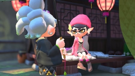 Splatoon Callie - Girl, Game, 3D, Callie