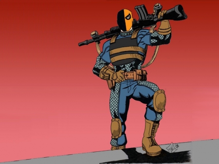 Deathstroke The Terminator - villains, comics, deathstroke, dc comics, superheroes