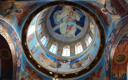 Church Dome - orthodox, dome, holy trinity, church