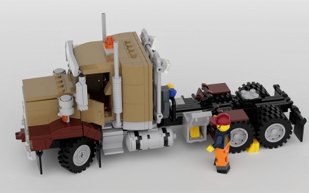 Lego Truck - toy, truck, lego, car