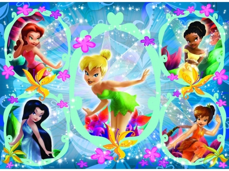 Fairies - colorful, disney, child, fairy, tinker bell