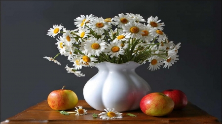 â¤ï¸ - table, flowers, fruits, vase