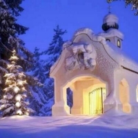 The Little Church In The Winter Valley