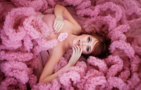 Pink Beauty For Dear carmenmbonilla - beauty, lady, photography, model