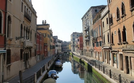 Venice, Italy - canal, Venice, houses, Italy