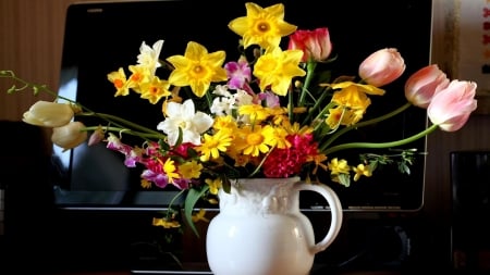 Flower of bouquet - flowers, bouquet, still life, colorful