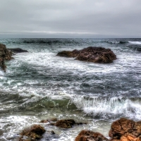 Pescadaro Beach Waves