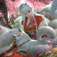 Baby kitsune