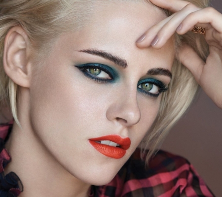 Kristen Stewart - woman, Kristen Stewart, girl, blonde, face, actress