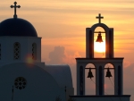 Church Bells in Santorini, Greece