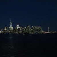 Manhattan at night