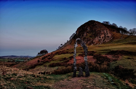 Loudon Hill - Scotland - scottish history, loudon hill, robert the bruce, william wallace, scotland