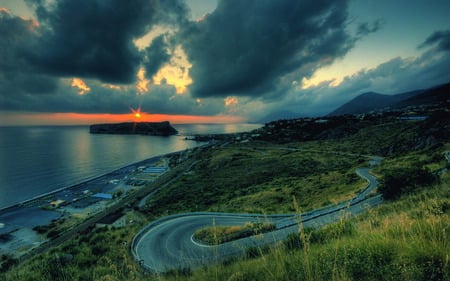 Nature Desktop - nature, road