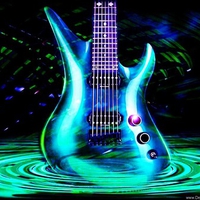 green guitar wallpaper jpg