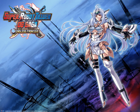 Super Robot Taisen OG Saga   KOS MOS - video game, anime, xenosaga, kos-mos