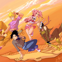 Air Gear and Naruto Crossover naruto