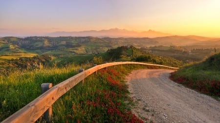 Countryside - italy, pretty, vista, 1920x1080