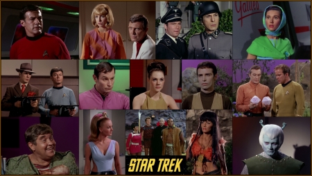 Star Trek Season Two Collage - trek, star trek, kirk, tos, spock, mccoy, gary seven, kelinda, roberta lincoln, by any other name