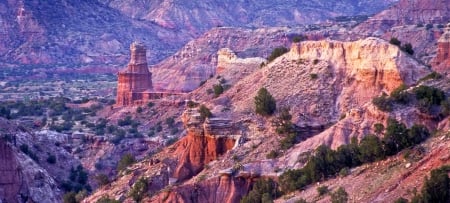 Palo Duro Canyon State Park, TX - nature, canyons, texas, mountains, state parks, rocks