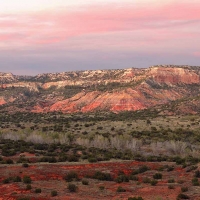 Palo Duro Canyon State Park at Twilight