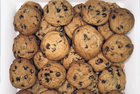 chocolate chip cookies - fun, cookies, yummy, entertainment, cool, foods