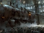 steampunk train