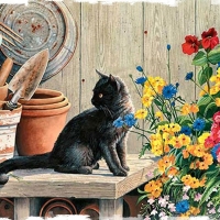 cats-flower-art-flowers-helper-artwork-animal-garden-black-feline-table-pet-susan-pots-painting-bourdet-cat-gardener-image-c.jpg