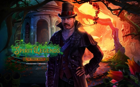 Spirit Legends - The Forest Wraith01 - hidden object, cool, video games, fun, puzzle