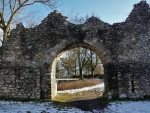 Gate in First Snow