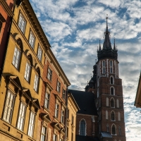 Mary's Church in Krakow, Poland