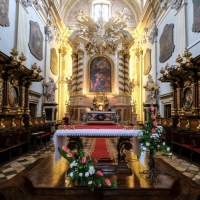 Church Altar in Krakow, Poland