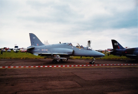 British Aerospace Hawk - Prestwick Air Show - 1989 - RAF, Scotland, Hawk Aircraft, Prestwick, BA Hawk, Scottish Air Shows, Red Arrows