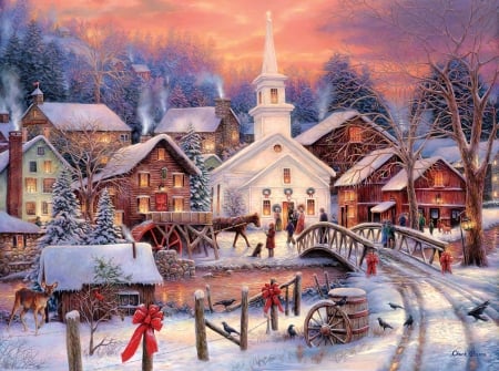 Hope Runs Deep - deep, winter, puzzle, hope, church