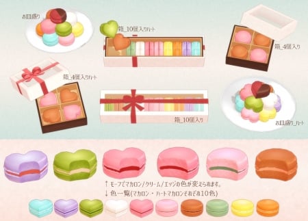 MMD Small Cakes - cake, dessert, sweet, art