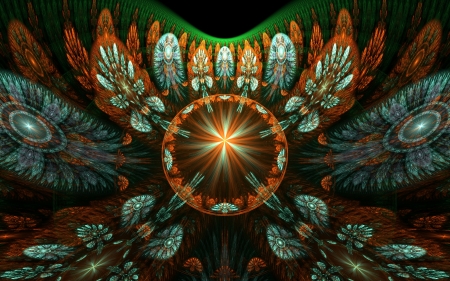 Pow Wow - fractal, art, digital, abstract