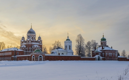 Monastery in Borodino, Russia