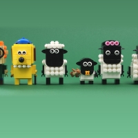 Lego Shaun the Sheep