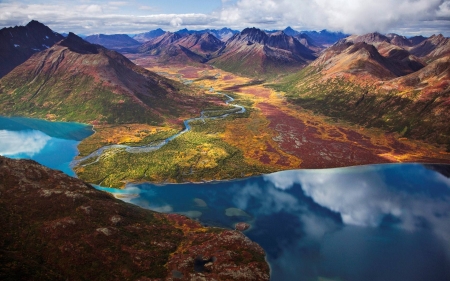 mountain lake - fun, nature, lake, cool, mountain