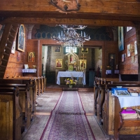 Wooden Church in Bieszczady, Poland