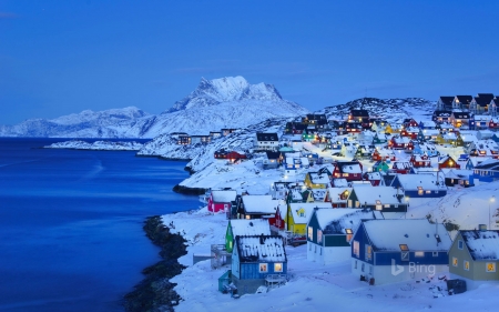 Nuuk Green land - nuuk, green, bing, land